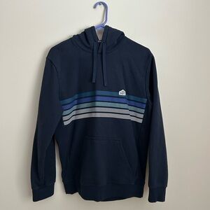 Patagonia Navy Blue Hooded Sweatshirt Size Small